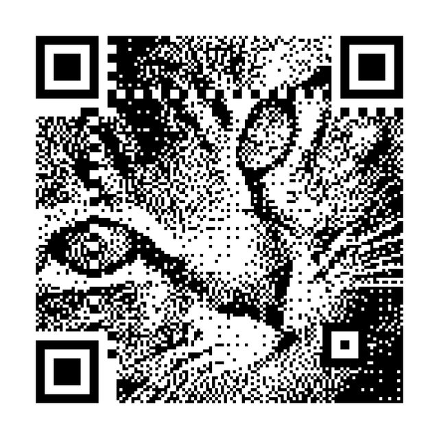 Halftone QR code with a tiger's face dithered into its modules; scans to this demo's address